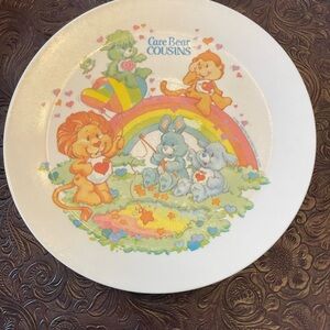Vintage 1985 Care Bear Cousins Decorative Plate